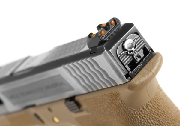 WE G-Force 17 SV Silver Barrel Metal Version GBB Desert