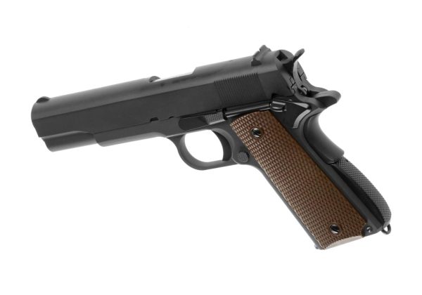 WE M1911 Full Metal V3 GBB Black