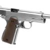 WE M1911 Full Metal V3 GBB Silver