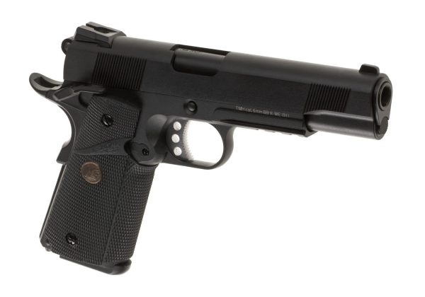 WE M1911 MEU Tactical Full Metal GBB Black