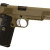 WE M1911 MEU Tactical Full Metal GBB Desert