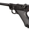 WE P08 Full Metal GBB Black