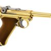 WE P08 Full Metal GBB Gold
