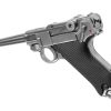 WE P08 Full Metal GBB Silver