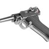 WE P08 Full Metal GBB Silver
