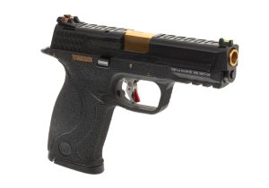 WE WET-05 BK Gold Barrel Metal Version GBB Black
