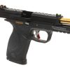 WE WET-05 BK Gold Barrel Metal Version GBB Black