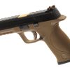 WE WET-05 BK Gold Barrel Metal Version GBB FDE
