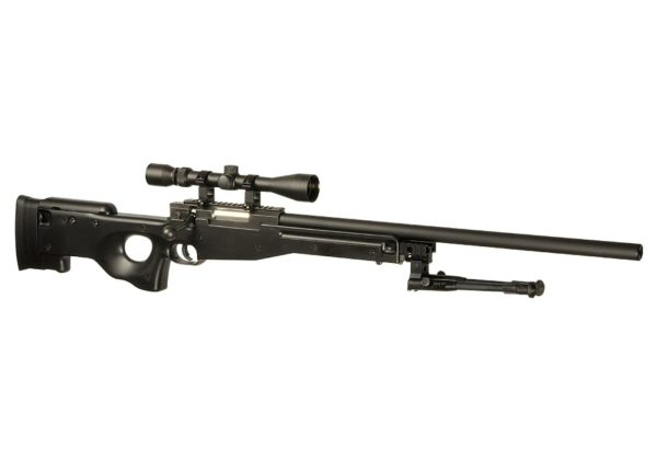 Well L96 Sniper Rifle Set Upgraded Black