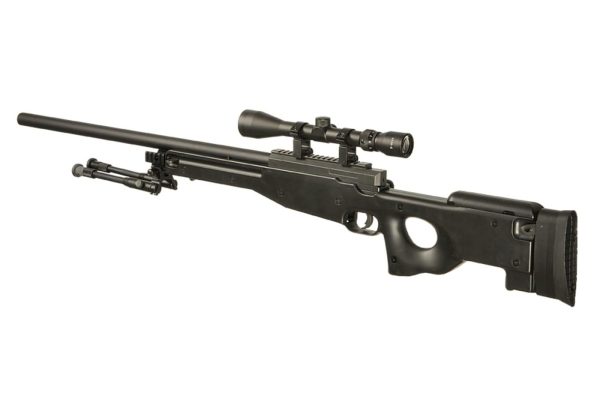Well L96 Sniper Rifle Set Upgraded Black