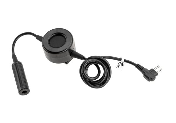 Z-Tactical Tactical PTT Motorola 2-Pin Connector Black Z-Tactical Tactical PTT Motorola 2-Pin Connector Black